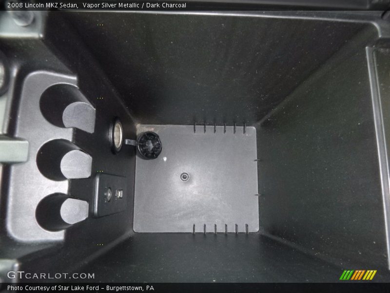 Vapor Silver Metallic / Dark Charcoal 2008 Lincoln MKZ Sedan