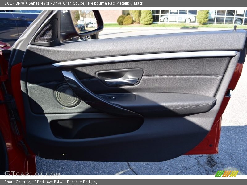 Melbourne Red Metallic / Black 2017 BMW 4 Series 430i xDrive Gran Coupe