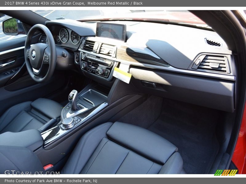 Melbourne Red Metallic / Black 2017 BMW 4 Series 430i xDrive Gran Coupe