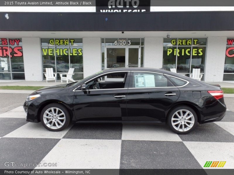 Attitude Black / Black 2015 Toyota Avalon Limited