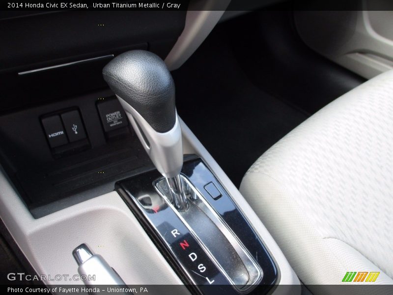 Urban Titanium Metallic / Gray 2014 Honda Civic EX Sedan