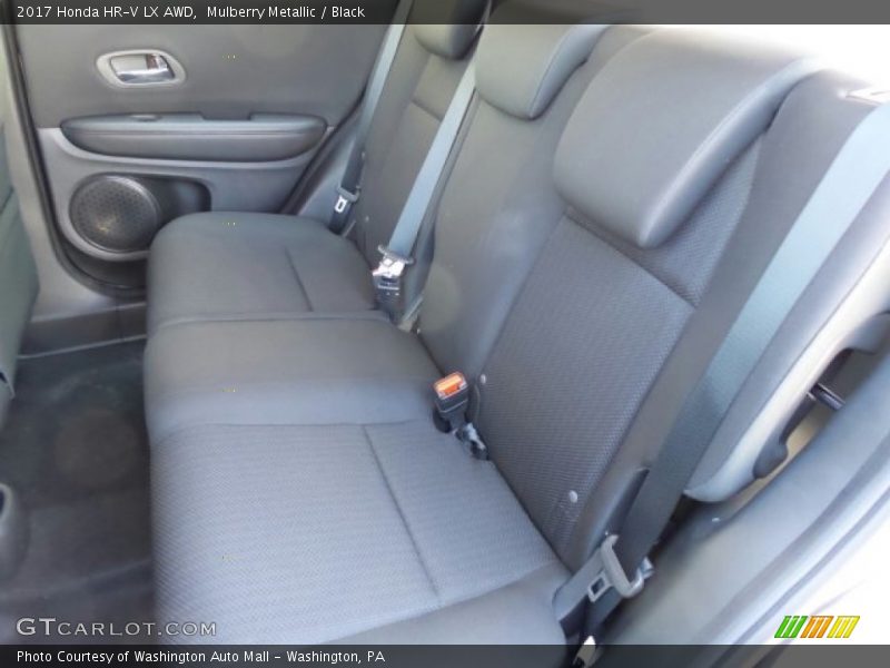 Mulberry Metallic / Black 2017 Honda HR-V LX AWD
