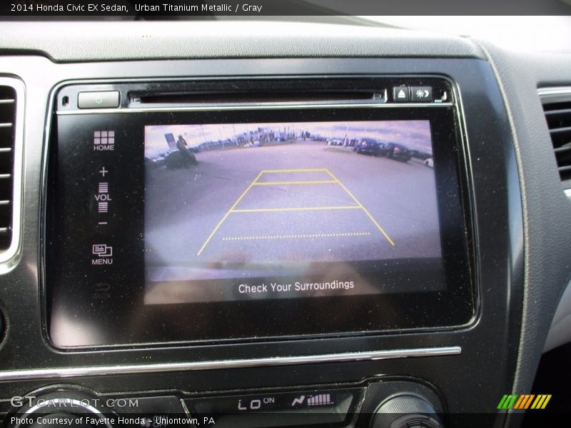 Urban Titanium Metallic / Gray 2014 Honda Civic EX Sedan