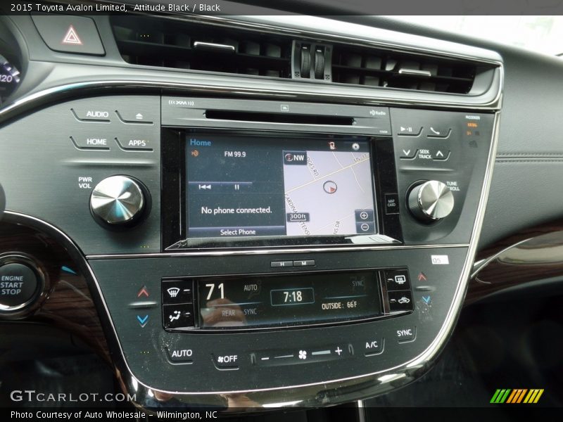 Attitude Black / Black 2015 Toyota Avalon Limited