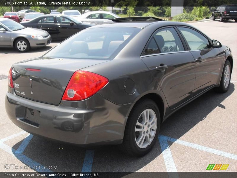 Granite Metallic / Ebony 2006 Pontiac G6 Sedan