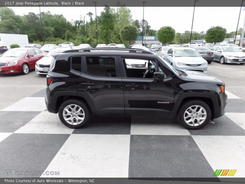 Black / Black 2017 Jeep Renegade Latitude