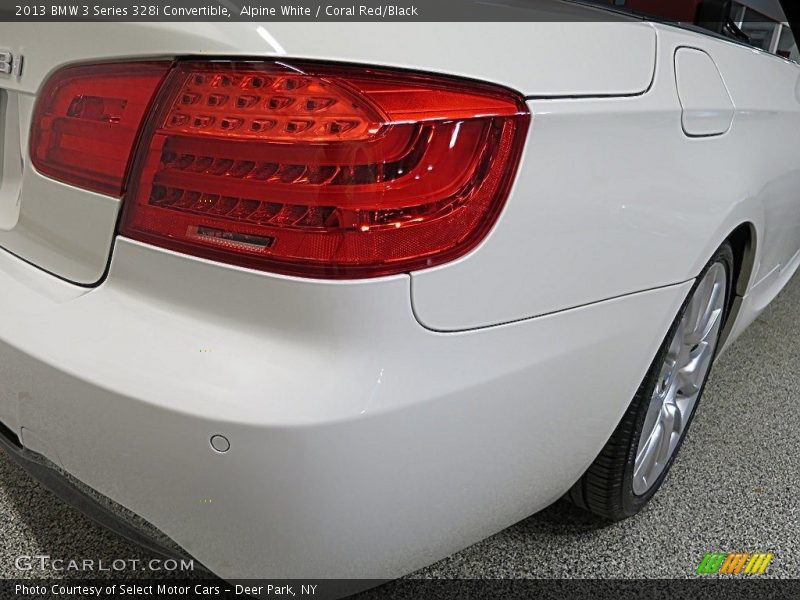 Alpine White / Coral Red/Black 2013 BMW 3 Series 328i Convertible