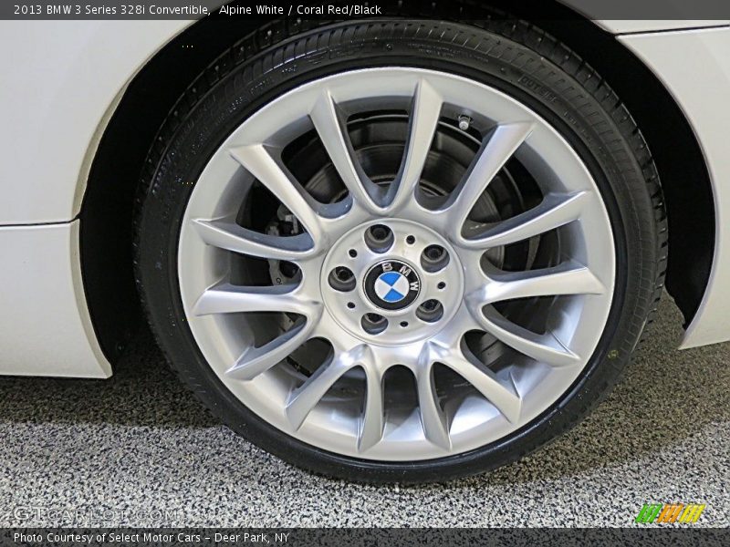 Alpine White / Coral Red/Black 2013 BMW 3 Series 328i Convertible