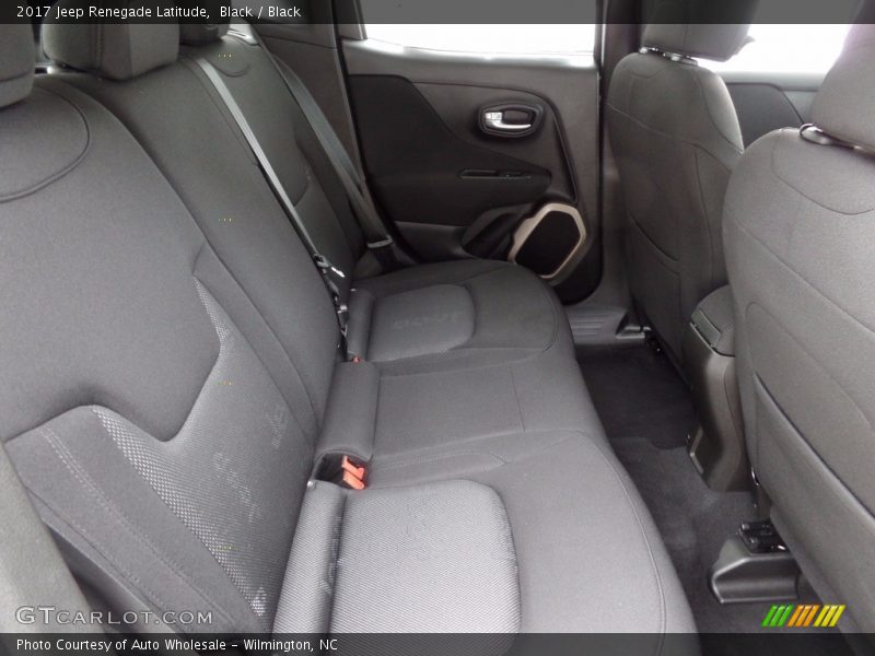 Black / Black 2017 Jeep Renegade Latitude