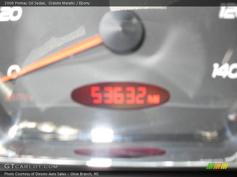 Granite Metallic / Ebony 2006 Pontiac G6 Sedan