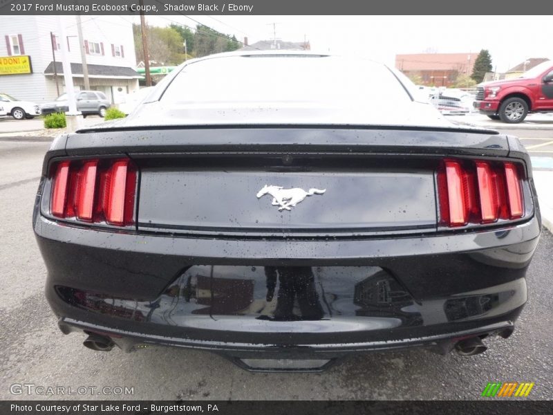 Shadow Black / Ebony 2017 Ford Mustang Ecoboost Coupe