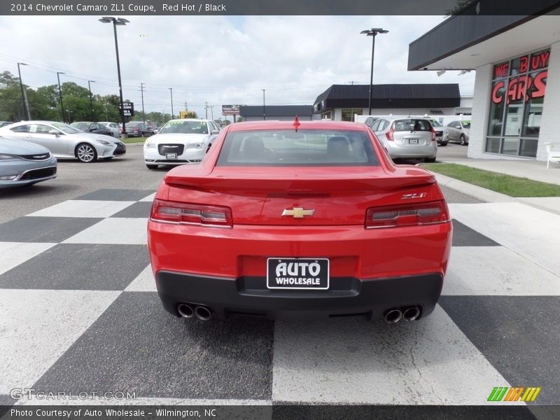 Red Hot / Black 2014 Chevrolet Camaro ZL1 Coupe
