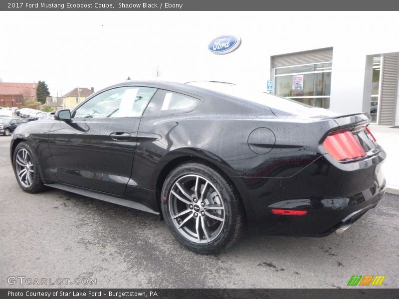Shadow Black / Ebony 2017 Ford Mustang Ecoboost Coupe