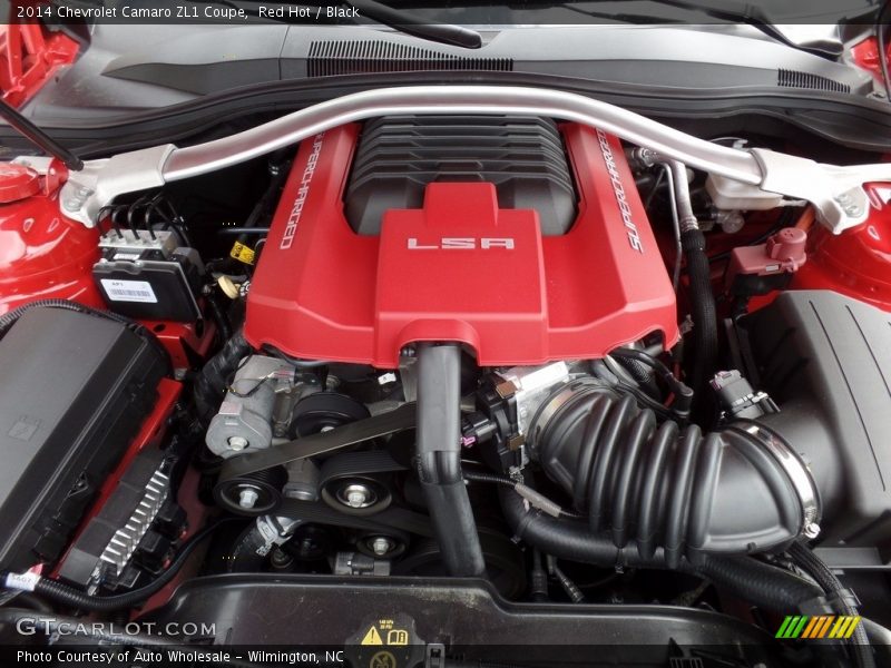  2014 Camaro ZL1 Coupe Engine - 6.2 Liter ZL1 Eaton Supercharged OHV 16-Valve LSA V8