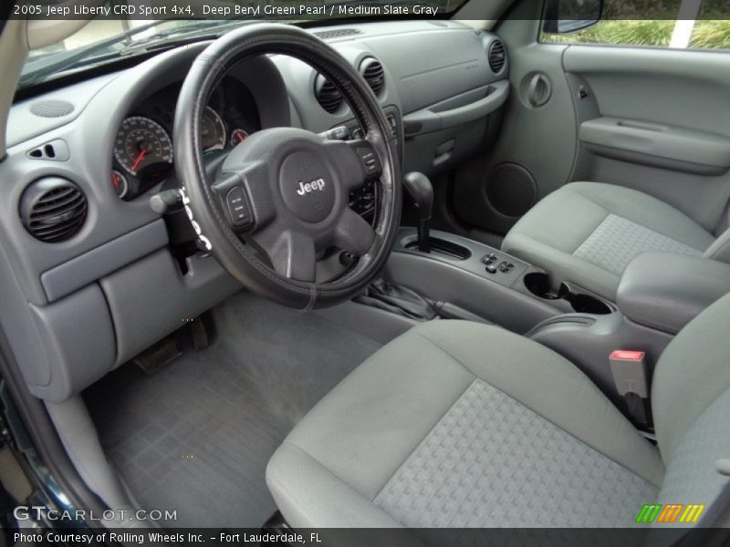  2005 Liberty CRD Sport 4x4 Medium Slate Gray Interior