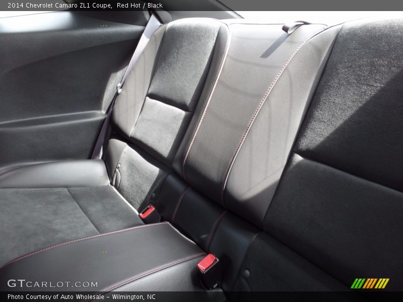 Rear Seat of 2014 Camaro ZL1 Coupe