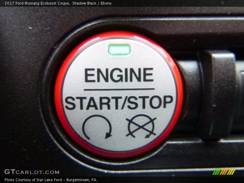 Shadow Black / Ebony 2017 Ford Mustang Ecoboost Coupe