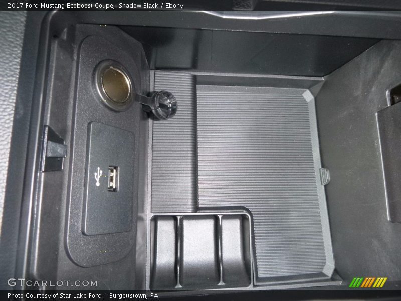 Shadow Black / Ebony 2017 Ford Mustang Ecoboost Coupe