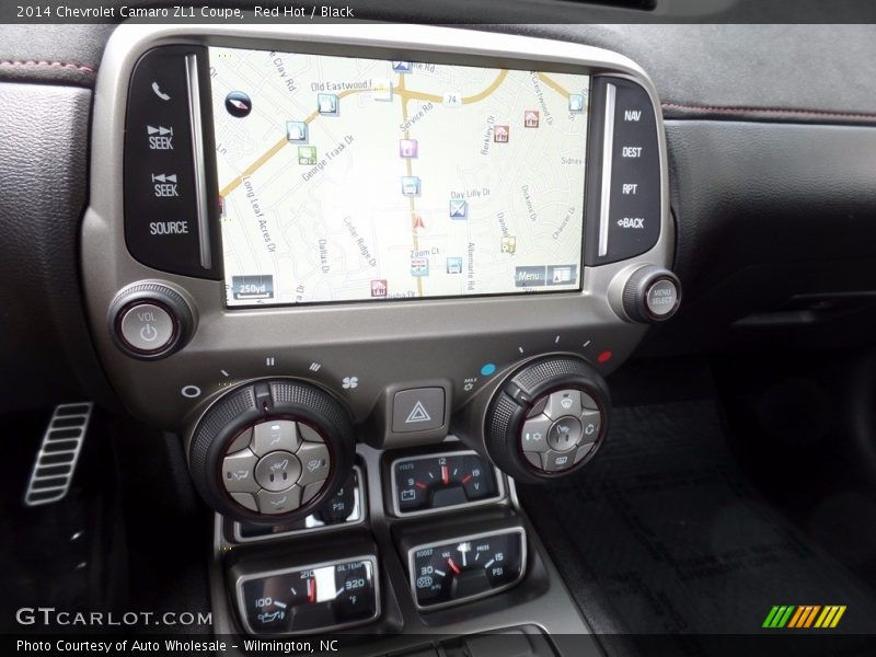 Navigation of 2014 Camaro ZL1 Coupe