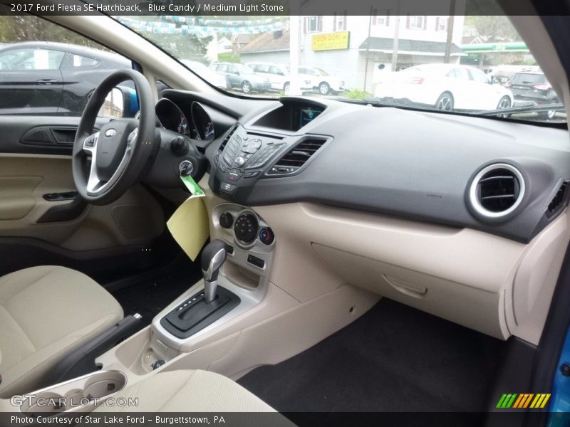 Dashboard of 2017 Fiesta SE Hatchback