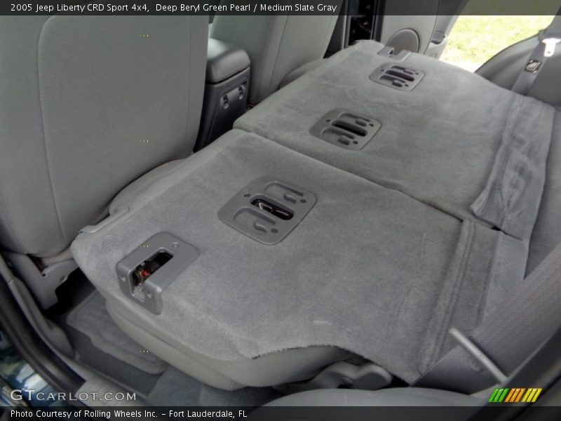 Deep Beryl Green Pearl / Medium Slate Gray 2005 Jeep Liberty CRD Sport 4x4