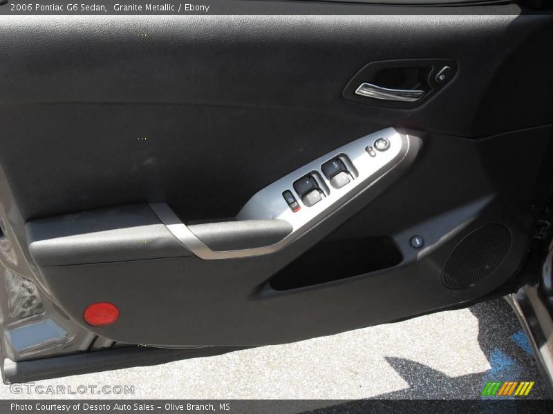 Granite Metallic / Ebony 2006 Pontiac G6 Sedan