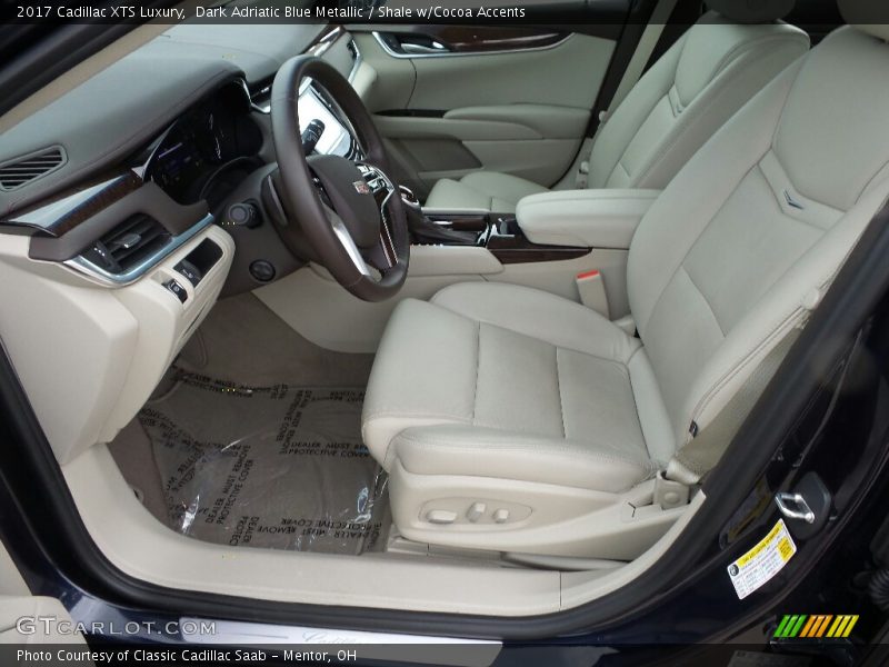 Dark Adriatic Blue Metallic / Shale w/Cocoa Accents 2017 Cadillac XTS Luxury