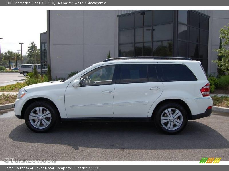 Alabaster White / Macadamia 2007 Mercedes-Benz GL 450