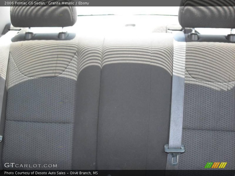Granite Metallic / Ebony 2006 Pontiac G6 Sedan