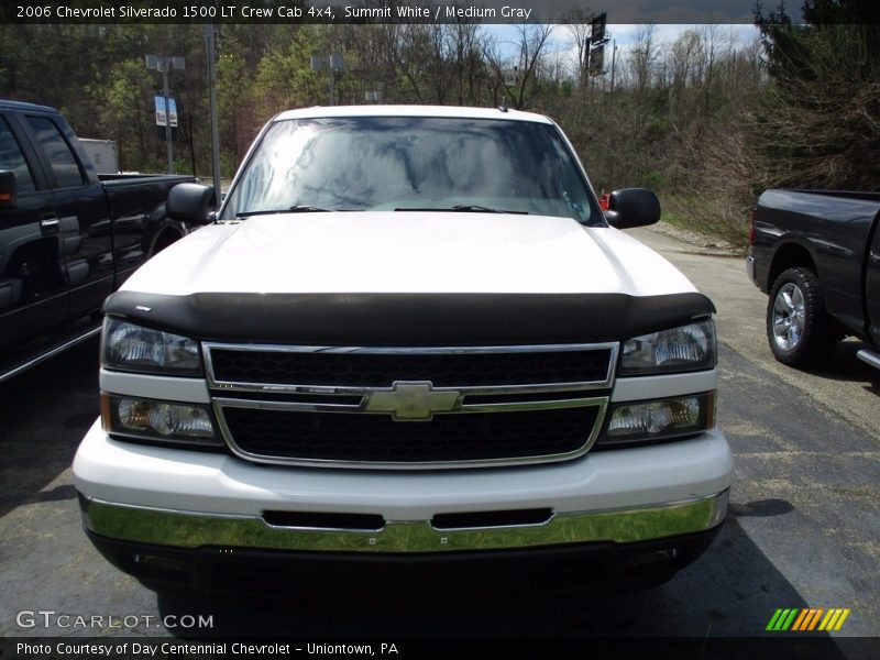 Summit White / Medium Gray 2006 Chevrolet Silverado 1500 LT Crew Cab 4x4