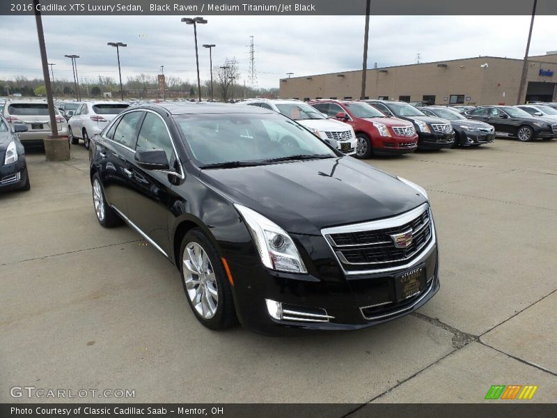 Black Raven / Medium Titanium/Jet Black 2016 Cadillac XTS Luxury Sedan
