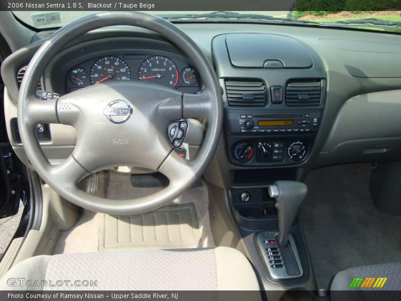 Blackout / Taupe Beige 2006 Nissan Sentra 1.8 S