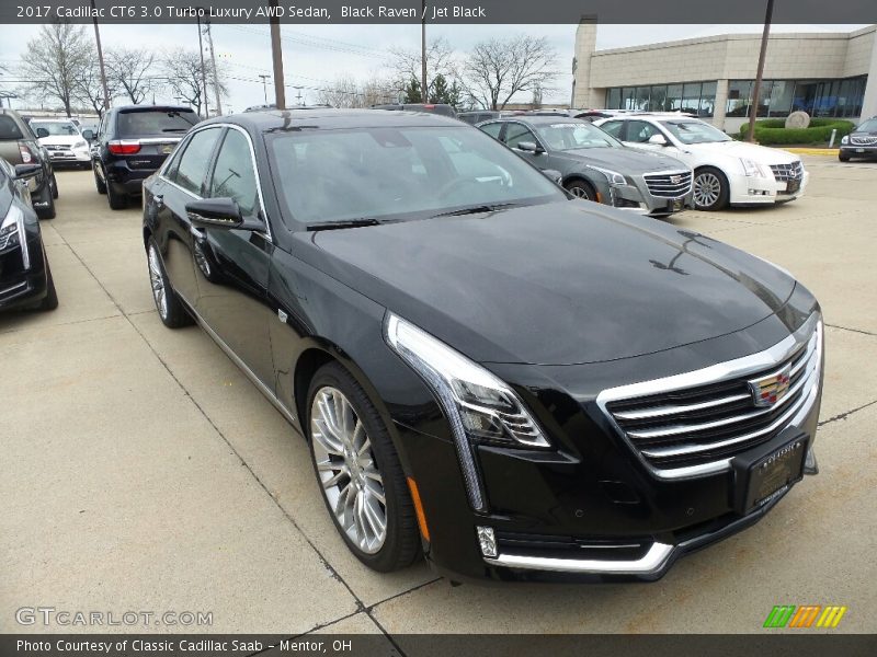 Black Raven / Jet Black 2017 Cadillac CT6 3.0 Turbo Luxury AWD Sedan