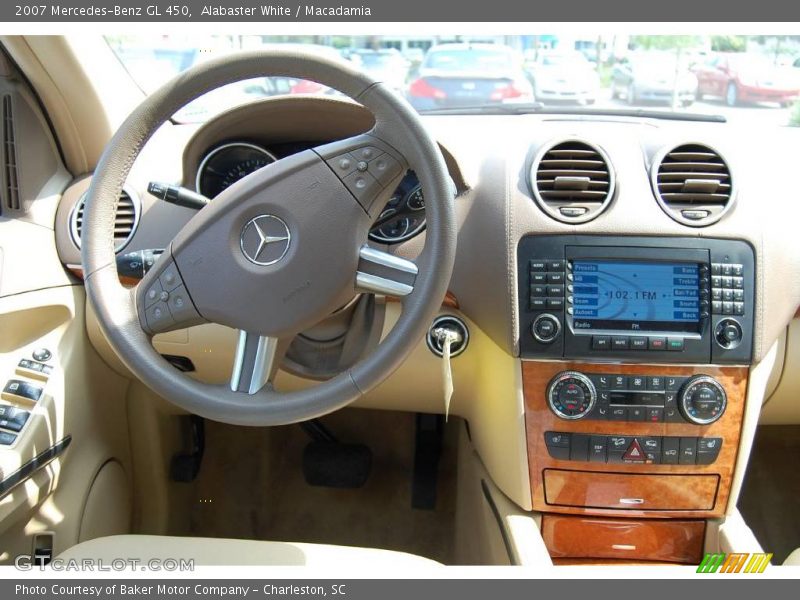 Alabaster White / Macadamia 2007 Mercedes-Benz GL 450