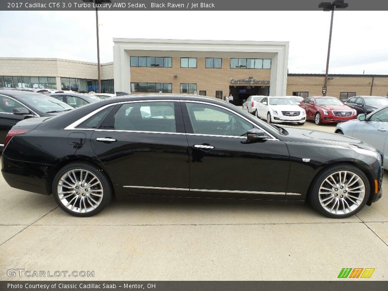 Black Raven / Jet Black 2017 Cadillac CT6 3.0 Turbo Luxury AWD Sedan