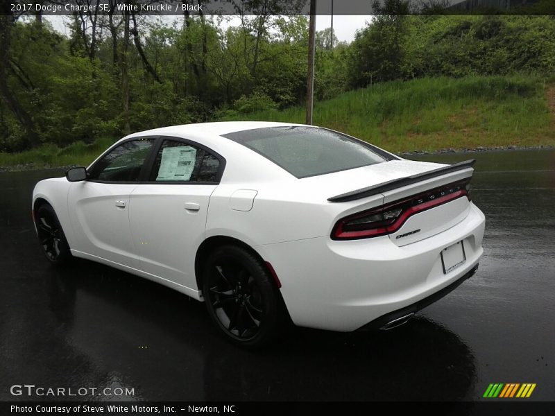 White Knuckle / Black 2017 Dodge Charger SE