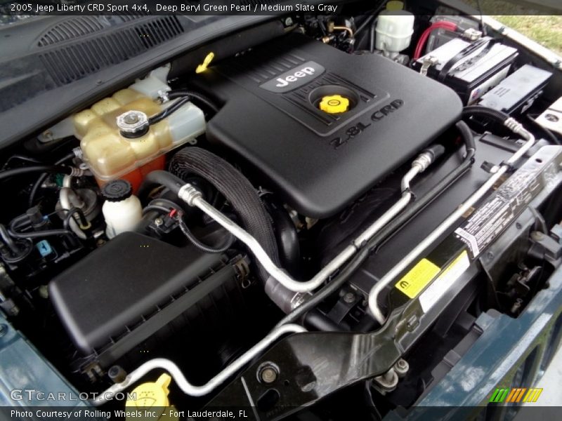  2005 Liberty CRD Sport 4x4 Engine - 2.8 Liter CRD DOHC 16-Valve Turbo-Diesel 4 Cylinder