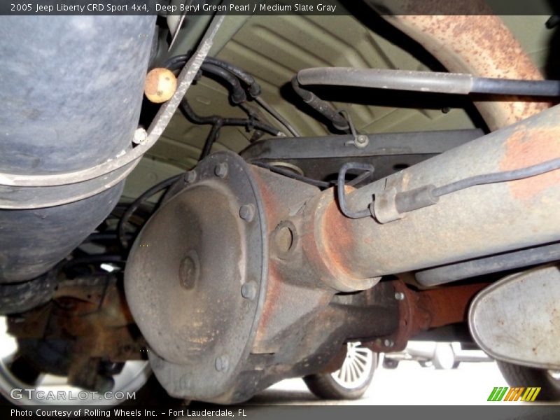 Undercarriage of 2005 Liberty CRD Sport 4x4