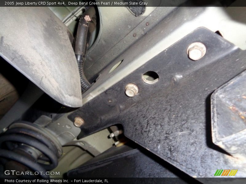 Undercarriage of 2005 Liberty CRD Sport 4x4