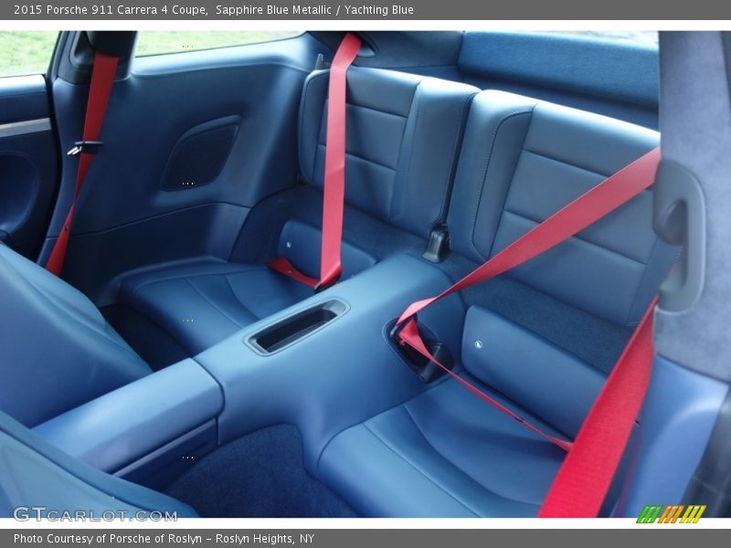 Sapphire Blue Metallic / Yachting Blue 2015 Porsche 911 Carrera 4 Coupe