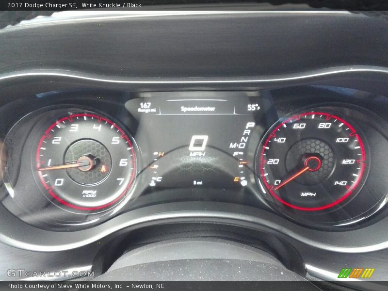 White Knuckle / Black 2017 Dodge Charger SE
