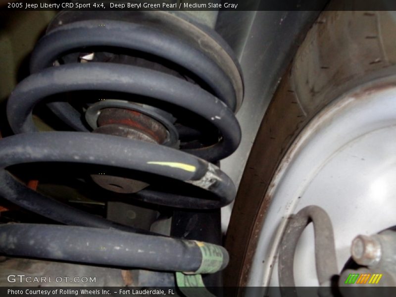 Undercarriage of 2005 Liberty CRD Sport 4x4