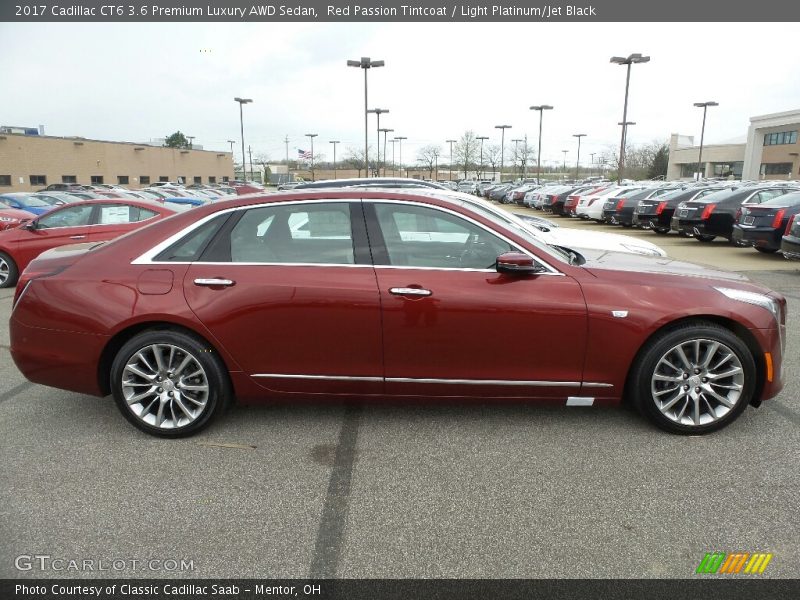  2017 CT6 3.6 Premium Luxury AWD Sedan Red Passion Tintcoat