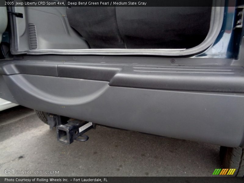 Deep Beryl Green Pearl / Medium Slate Gray 2005 Jeep Liberty CRD Sport 4x4