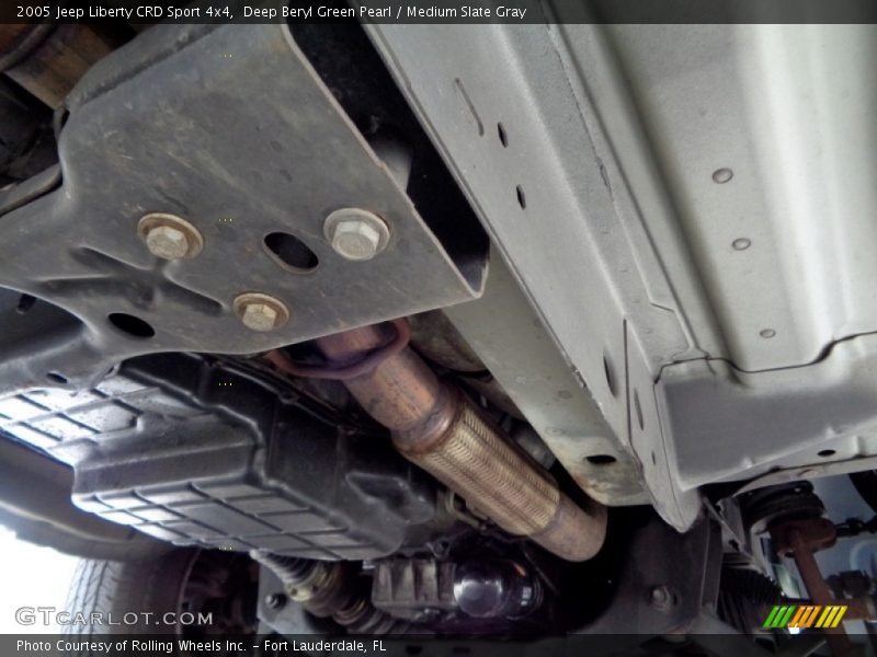 Undercarriage of 2005 Liberty CRD Sport 4x4