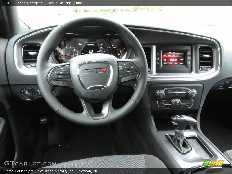White Knuckle / Black 2017 Dodge Charger SE