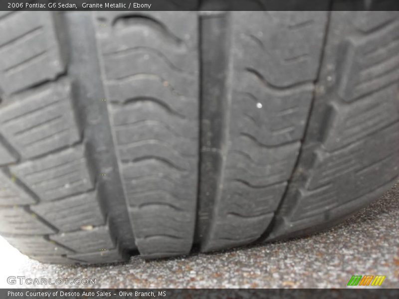 Granite Metallic / Ebony 2006 Pontiac G6 Sedan