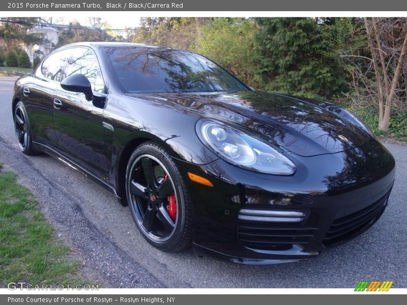 Front 3/4 View of 2015 Panamera Turbo