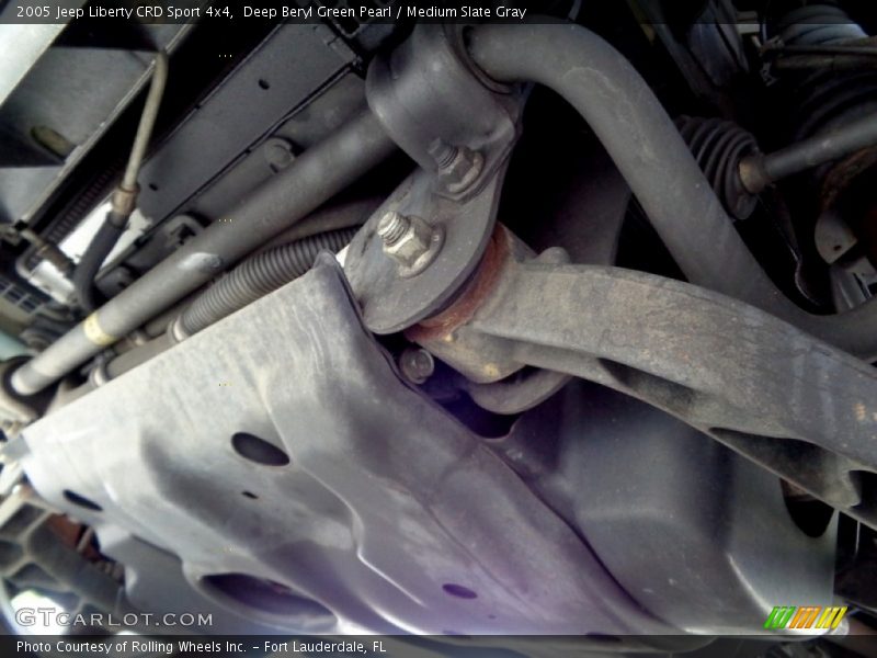 Undercarriage of 2005 Liberty CRD Sport 4x4