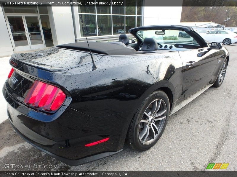Shadow Black / Ebony 2016 Ford Mustang GT Premium Convertible